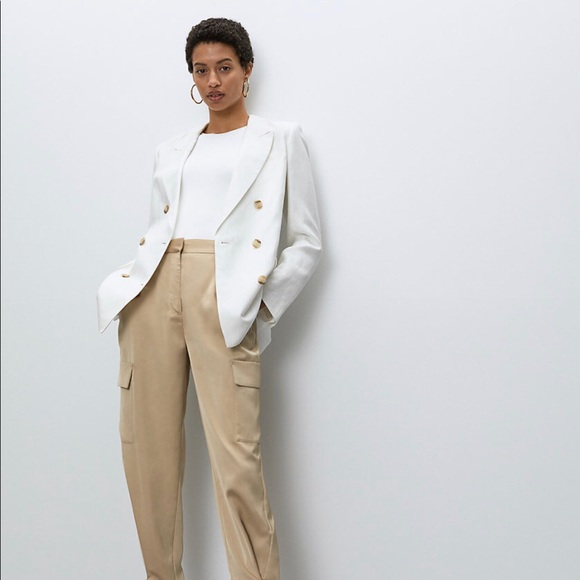 Babaton Jackets & Blazers - Aritzia Babaton Samuel blazer in white linen